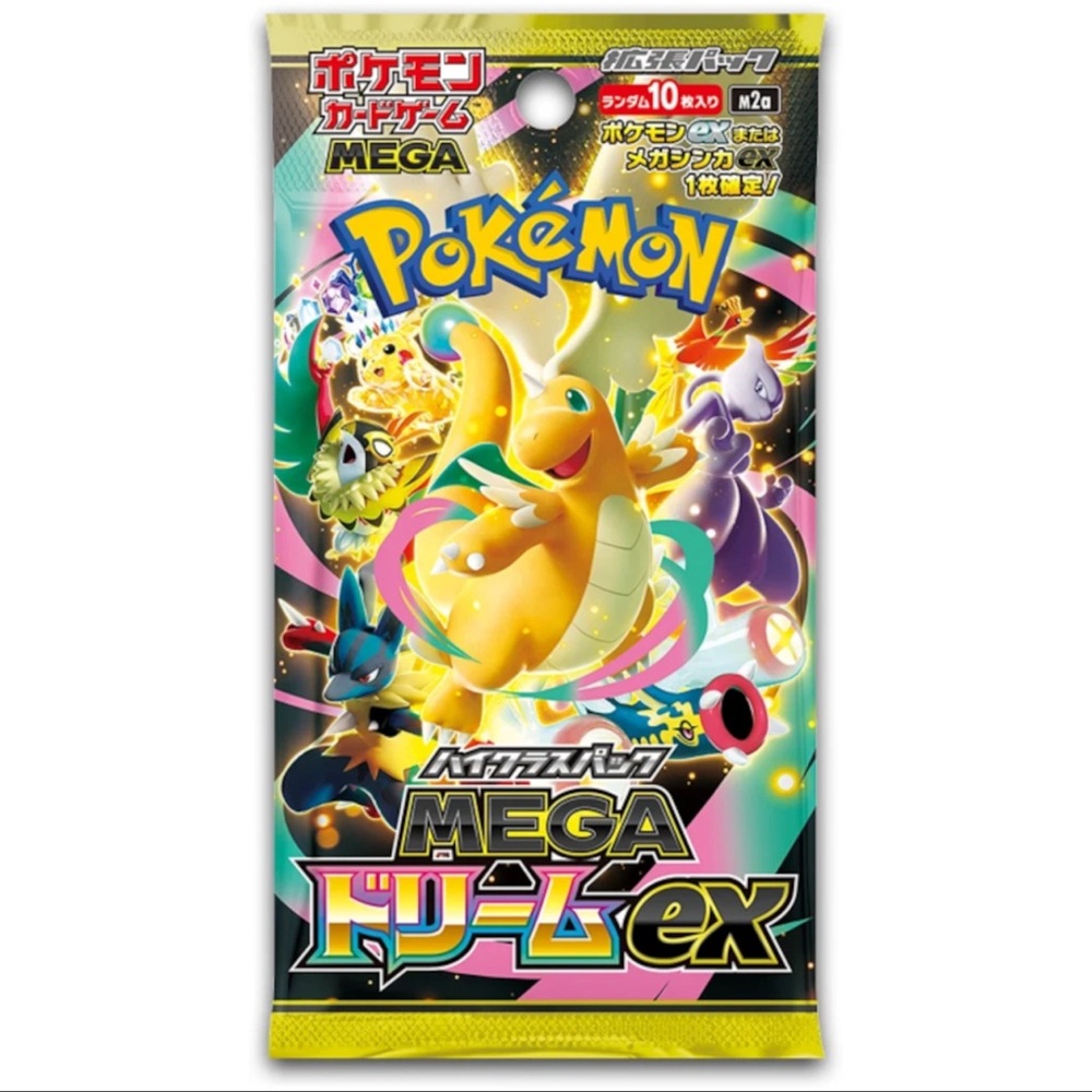 Pokémon Mega Dream EX Booster Pack - Japanese Factory Sealed!
